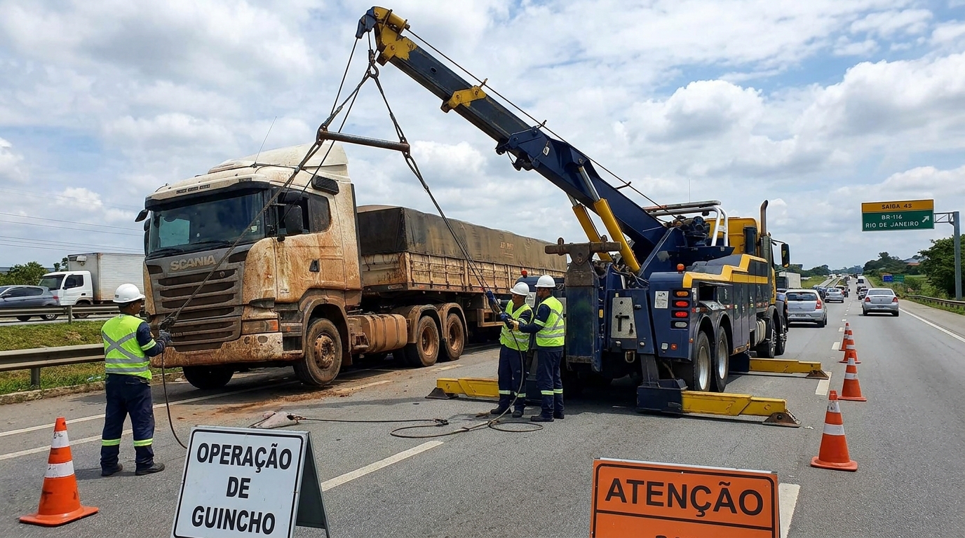 Guincho para Caminhão em Contagem‑MG