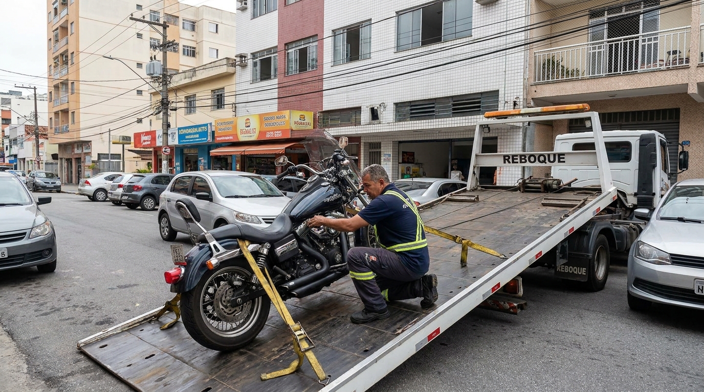 Guincho para Moto em Contagem‑MG