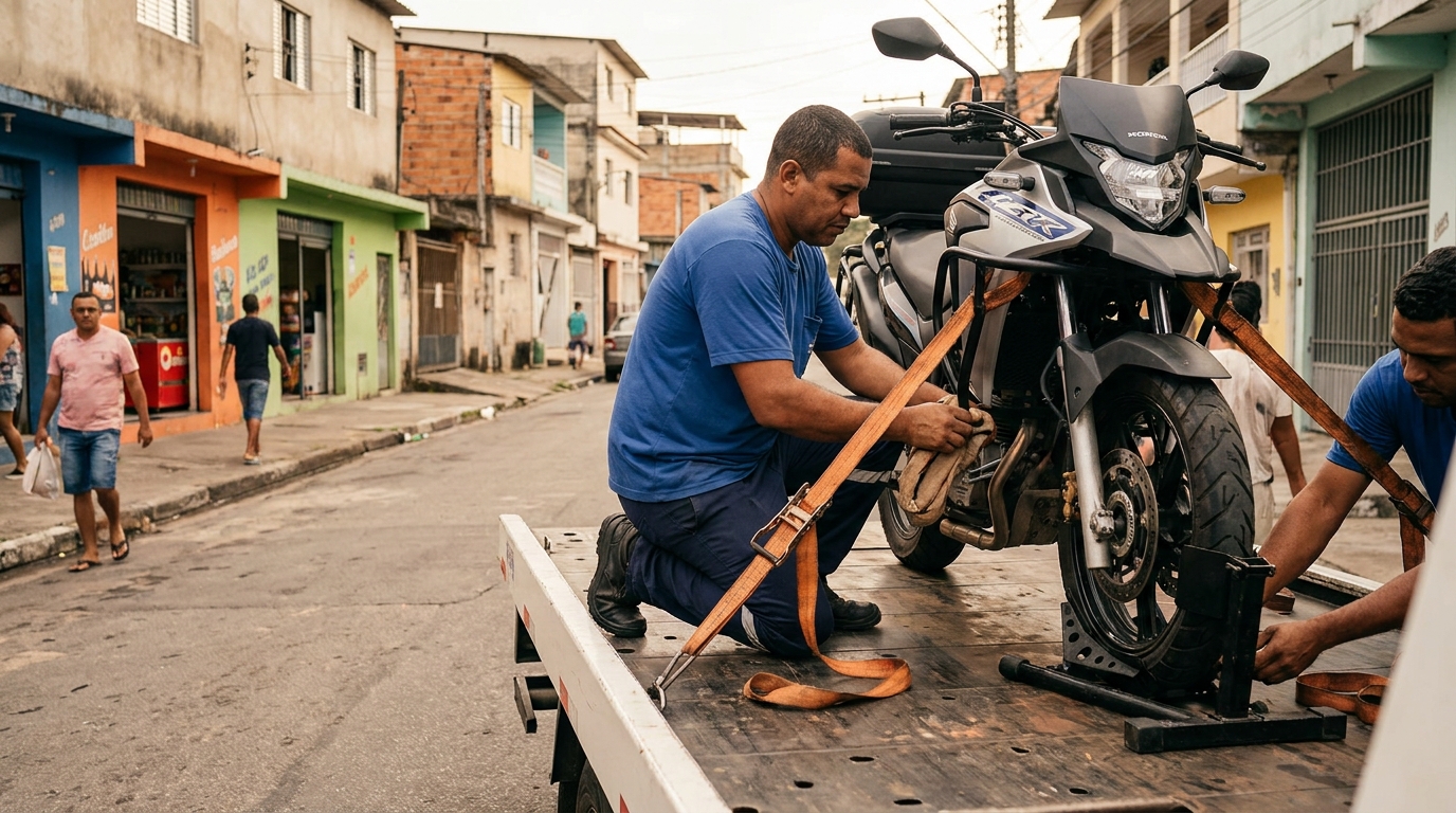 Guincho para Moto em Contagem‑MG